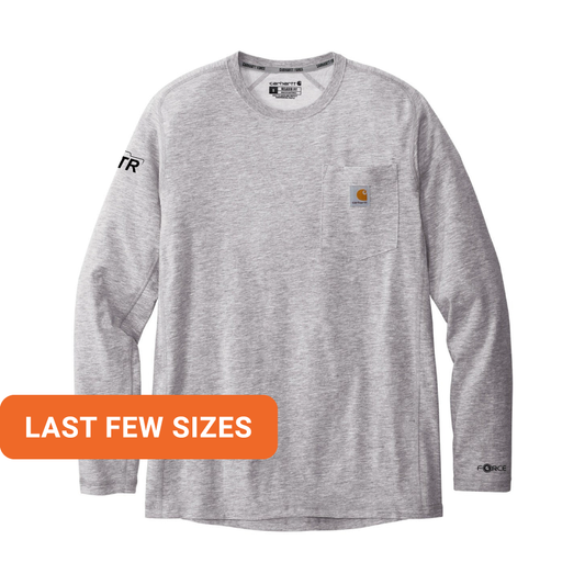 Carhartt Long-Sleeve Pocket T-Shirt - Heather Gray