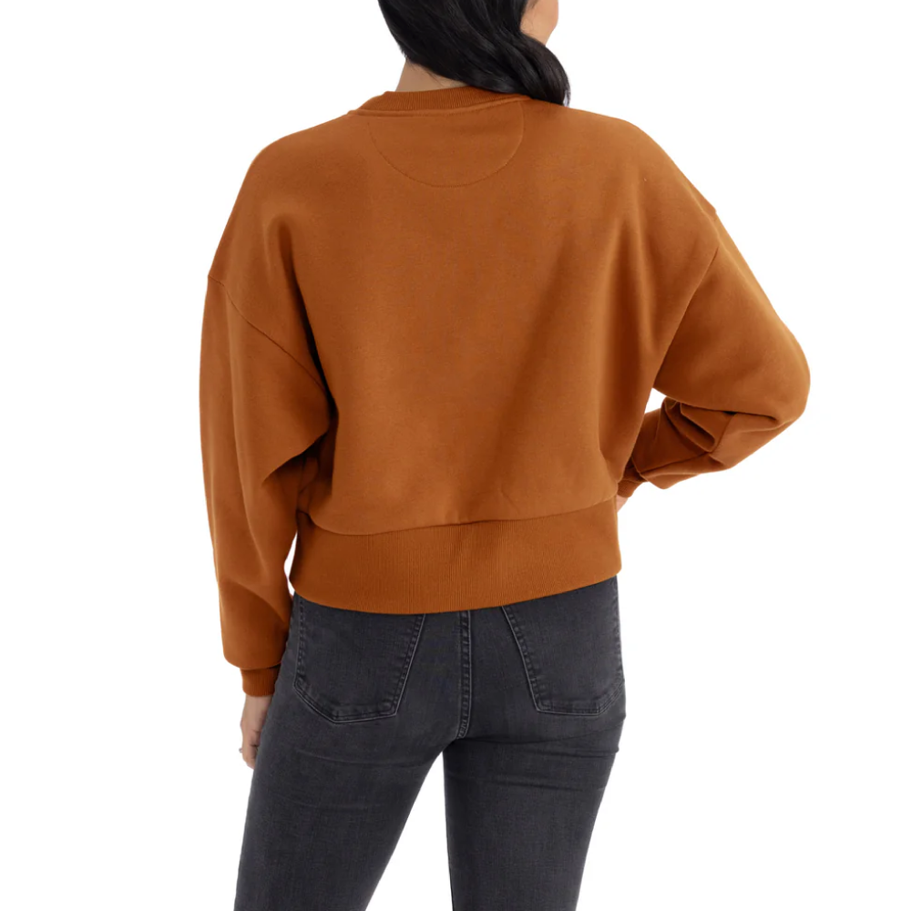 Next Level Apparel Cropped Sweatshirt