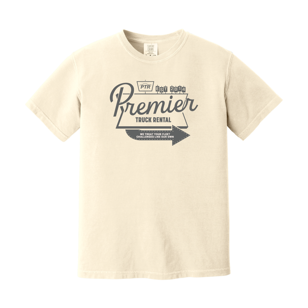 Retro Americana T-Shirt - Ivory