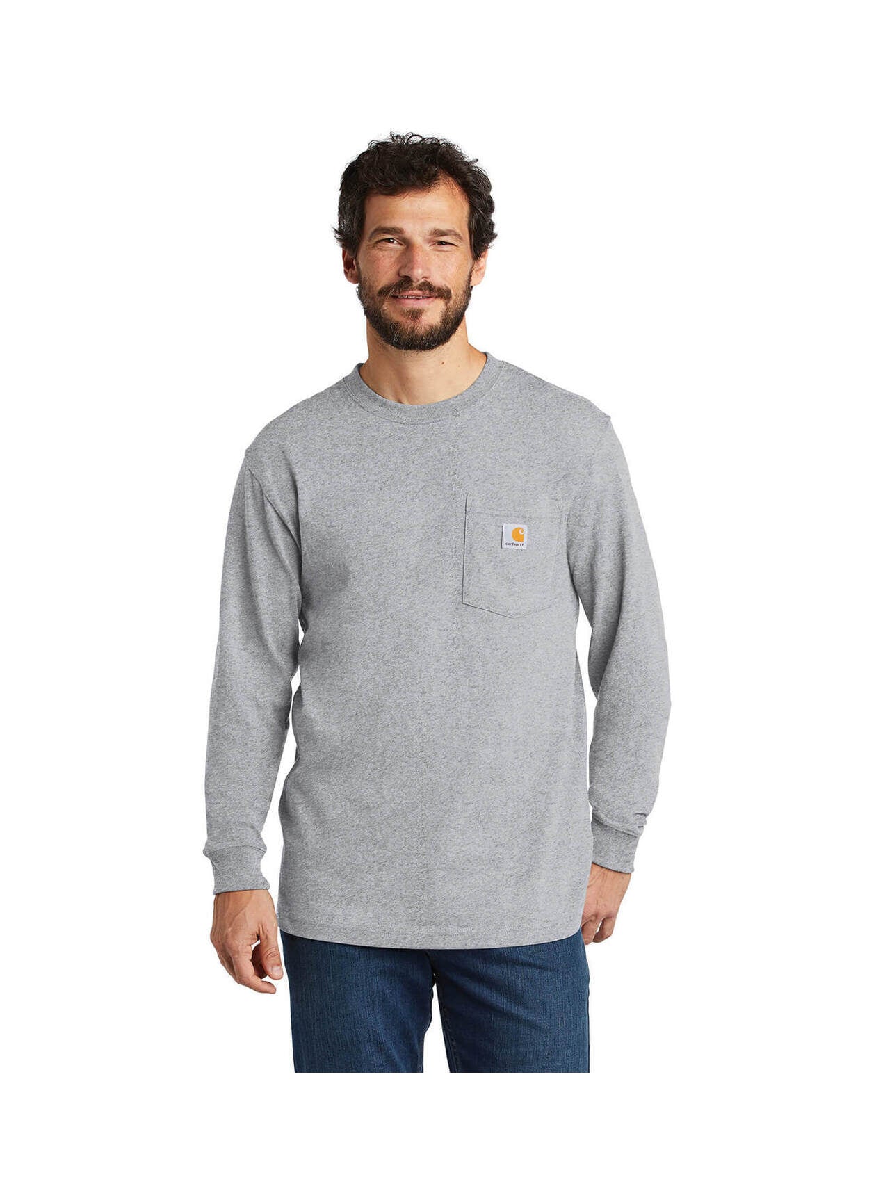 Carhartt Long Sleeve w/Pocket (Men’s/Unisex) - Grey