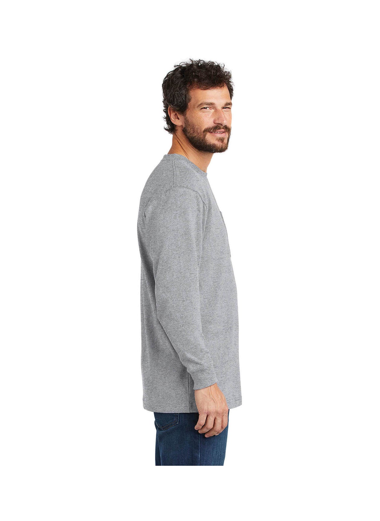 Carhartt Long Sleeve w/Pocket (Men’s/Unisex) - Grey