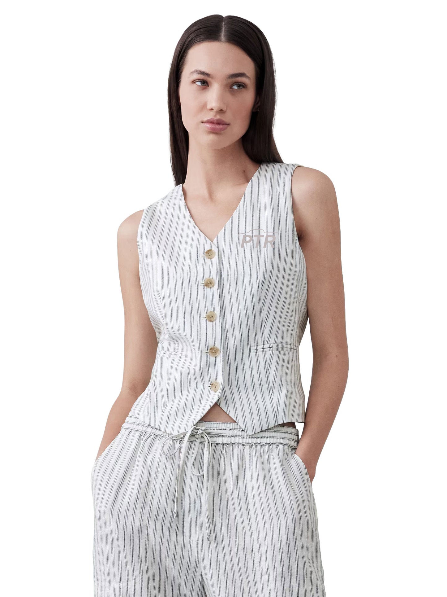 Banana Republic Linen-Blend Vest