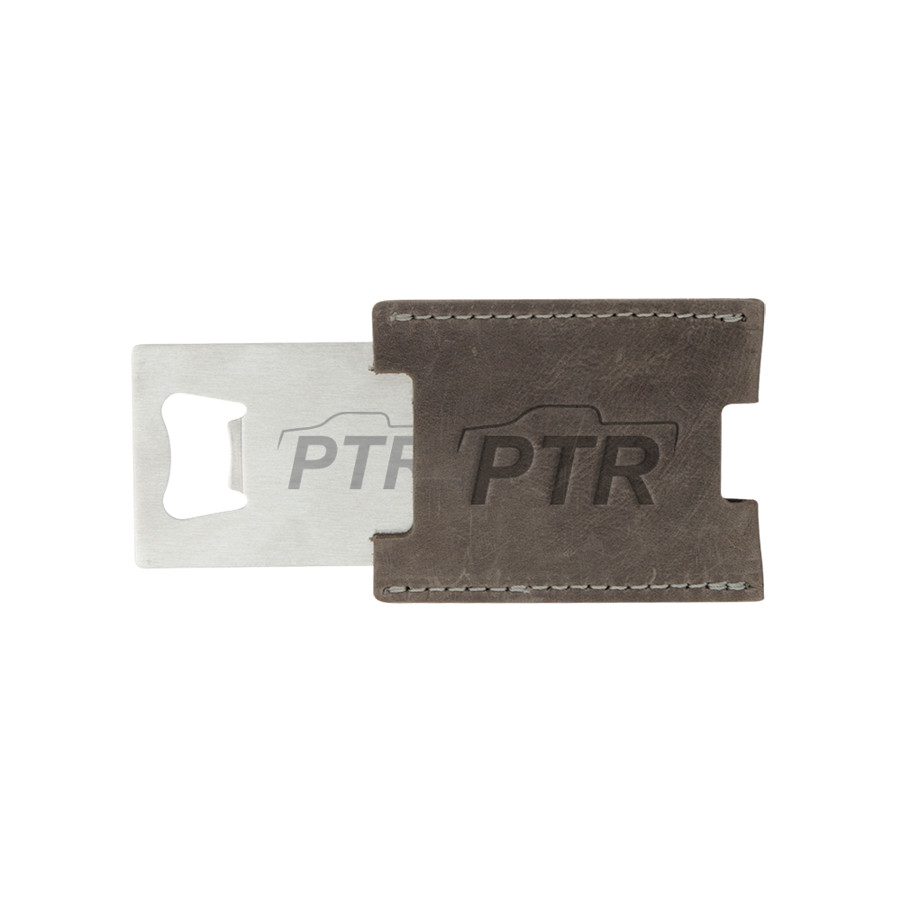 Maltster Bottle Opener and Leather Sleeve